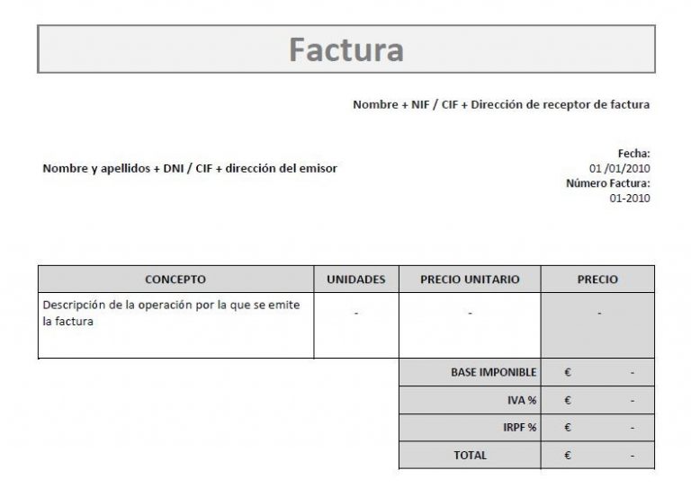 Guía Cómo Hacer Una Factura De Autónomo B2brouter 9117