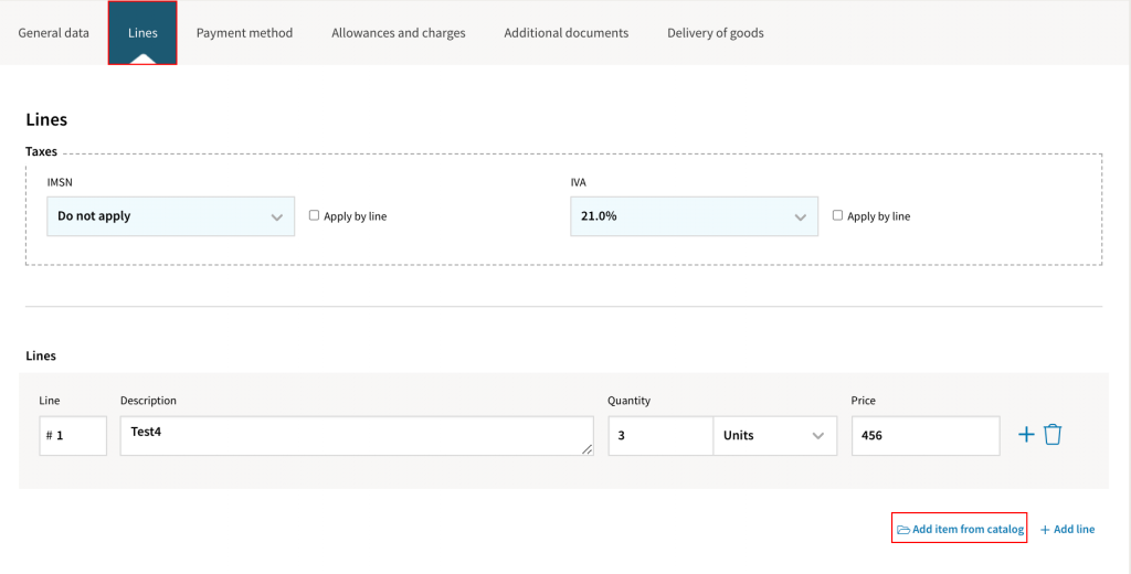 Faster Invoicing Thanks To The Product Catalogue | B2BRouter